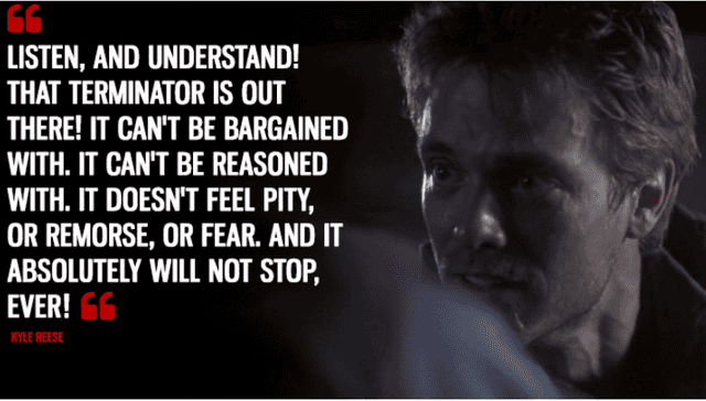 Kyle Resse from the first Terminator movie could probably stop a virtual UE5 workstation. Image courtesy of MagicalQuote.